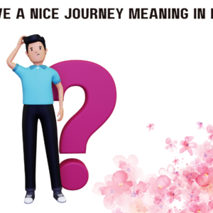 Have A Nice Journey Meaning in Hindi